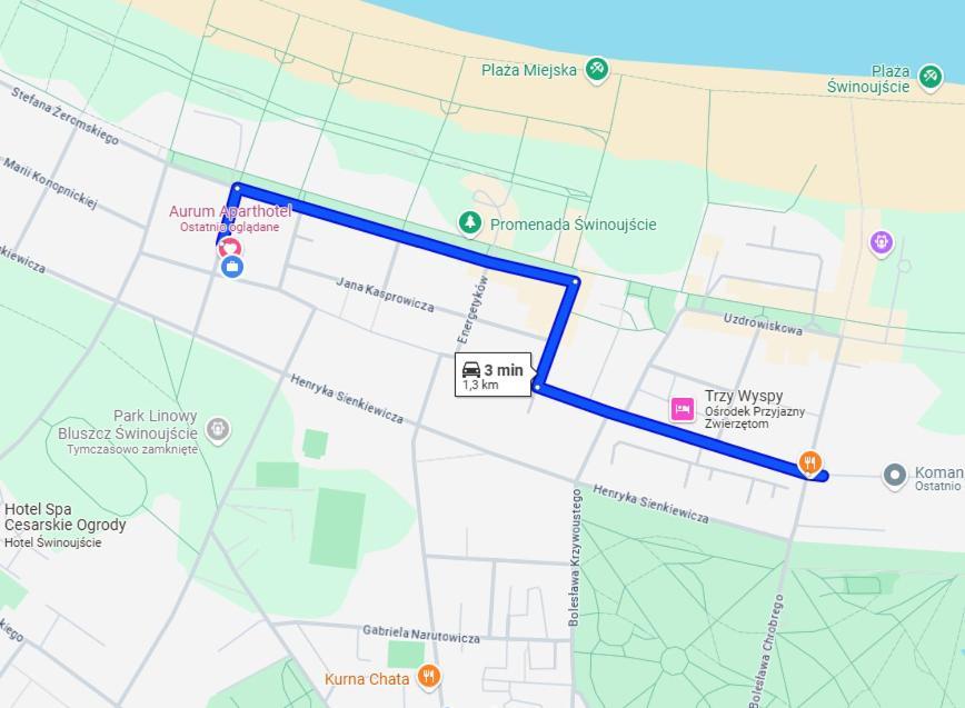 Aurum Aparthotel - Nowe Apartamenty Blisko Plazy - Neue Appartements In Strandnaehe Świnoujście Εξωτερικό φωτογραφία
